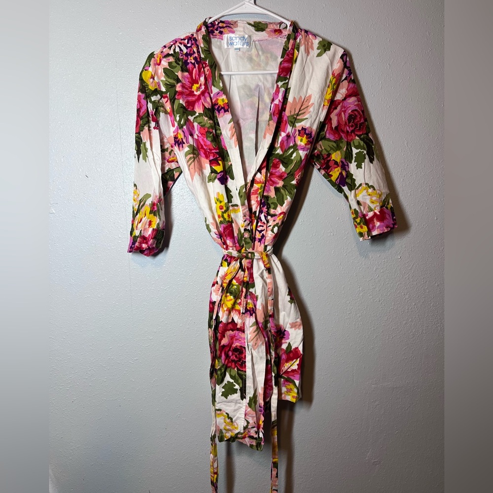Sandy Waters Floral Robe
